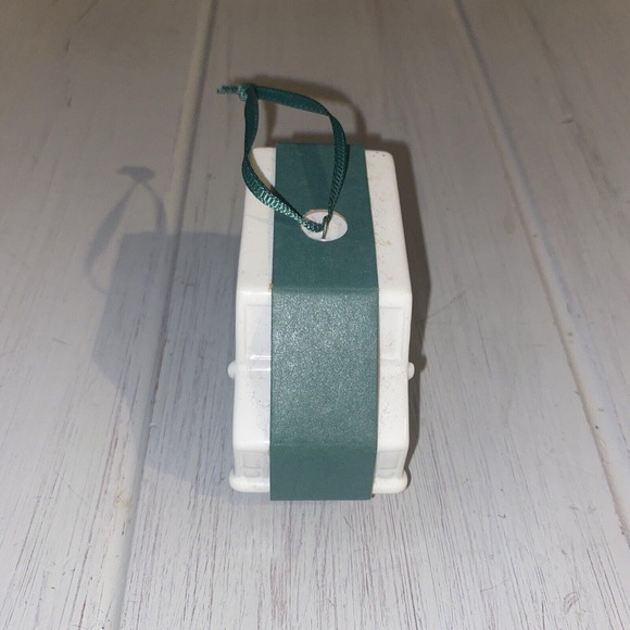 2016 STARBUCKS Delivery TRUCK Van Christmas Tree ORNAMENT Holiday Coffee - Picture 2 of 6